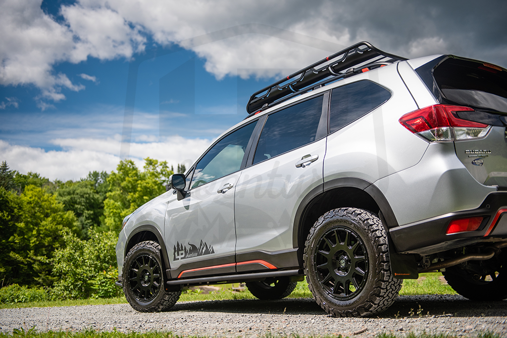 LP Aventure Rock sliders - Subaru Forester 2019-2024 (pair) - Roam Overland Outfitters