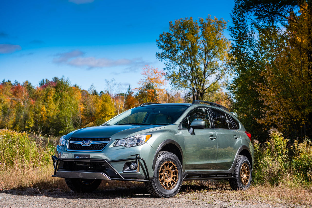 LP Aventure Rock sliders - Subaru XV Crosstrek - 2013-2017 (pair) - Roam Overland Outfitters