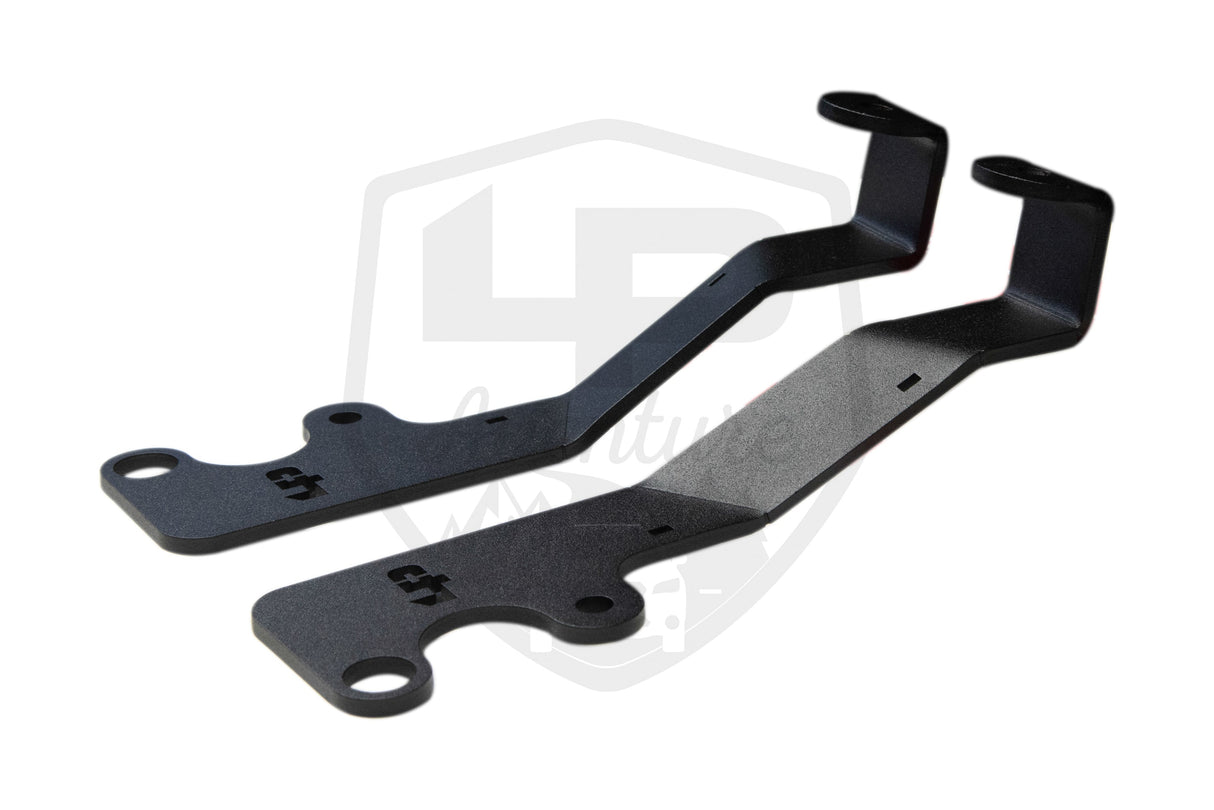 LP Aventure - Hood light Brackets (Pair) - 2024 + Subaru Crosstrek/ Crosstrek Wilderness 2024+/ Impreza 2024+ - Roam Overland Outfitters