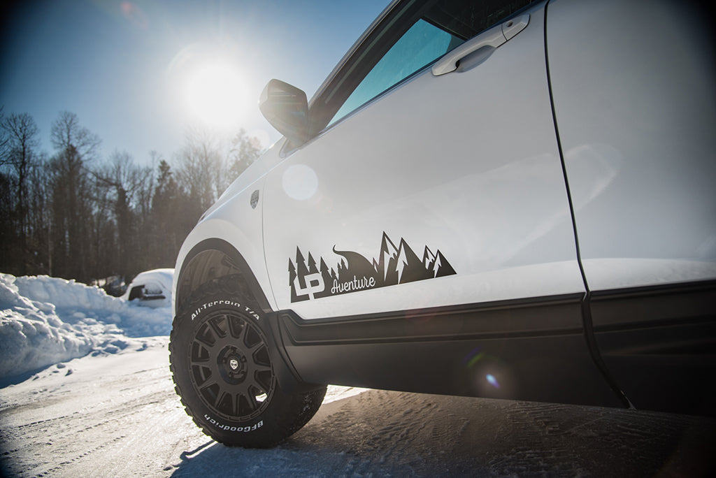 LP Aventure doors stickers - Roam Overland Outfitters