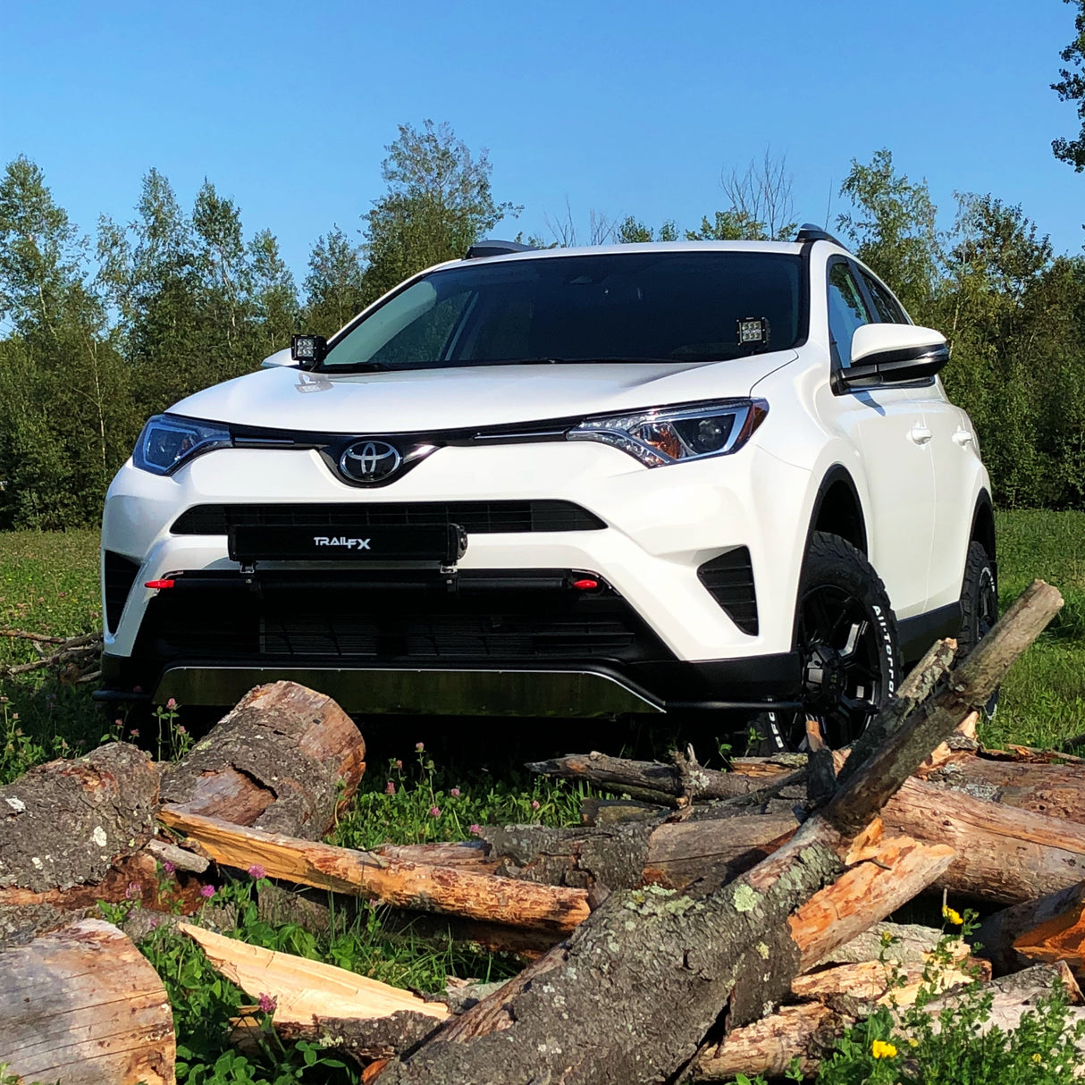 LP Aventure - Hood light brackets (Pair) - 2016-2018 Toyota RAV4 - Roam Overland Outfitters