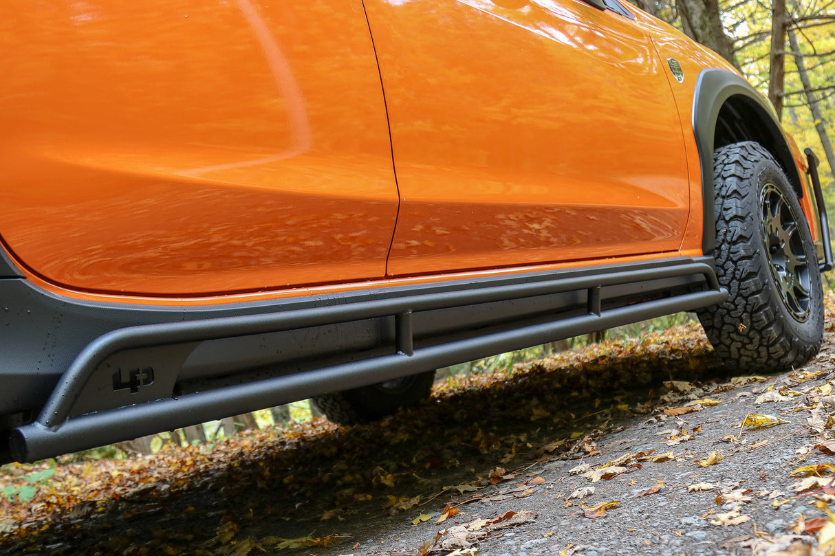 LP Aventure Rock sliders - Subaru Crosstrek - 2018-2025 / Crosstrek Wilderness 2024+ - Roam Overland Outfitters