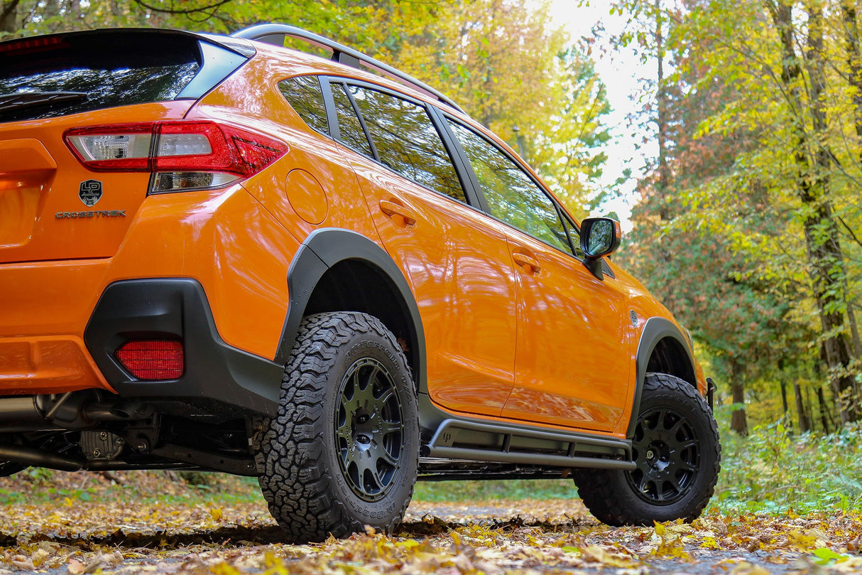 LP Aventure Rock sliders - Subaru Crosstrek - 2018-2025 / Crosstrek Wilderness 2024+ - Roam Overland Outfitters