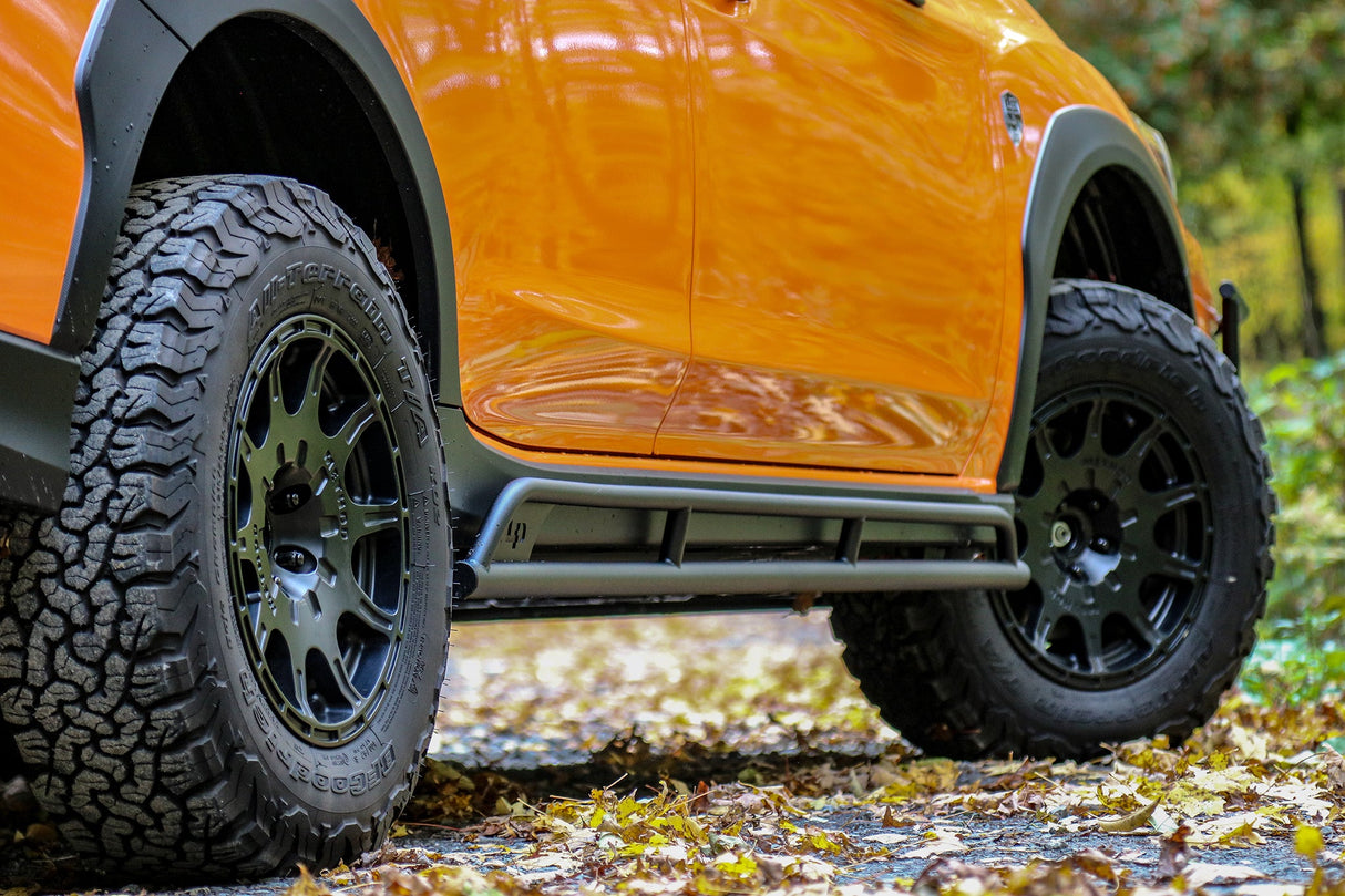 LP Aventure Rock sliders - Subaru Crosstrek - 2018-2025 / Crosstrek Wilderness 2024+ - Roam Overland Outfitters