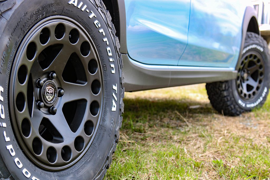 LP Aventure wheels - LP5 - 15x7 ET15 5x100 - Matte Black - Roam Overland Outfitters