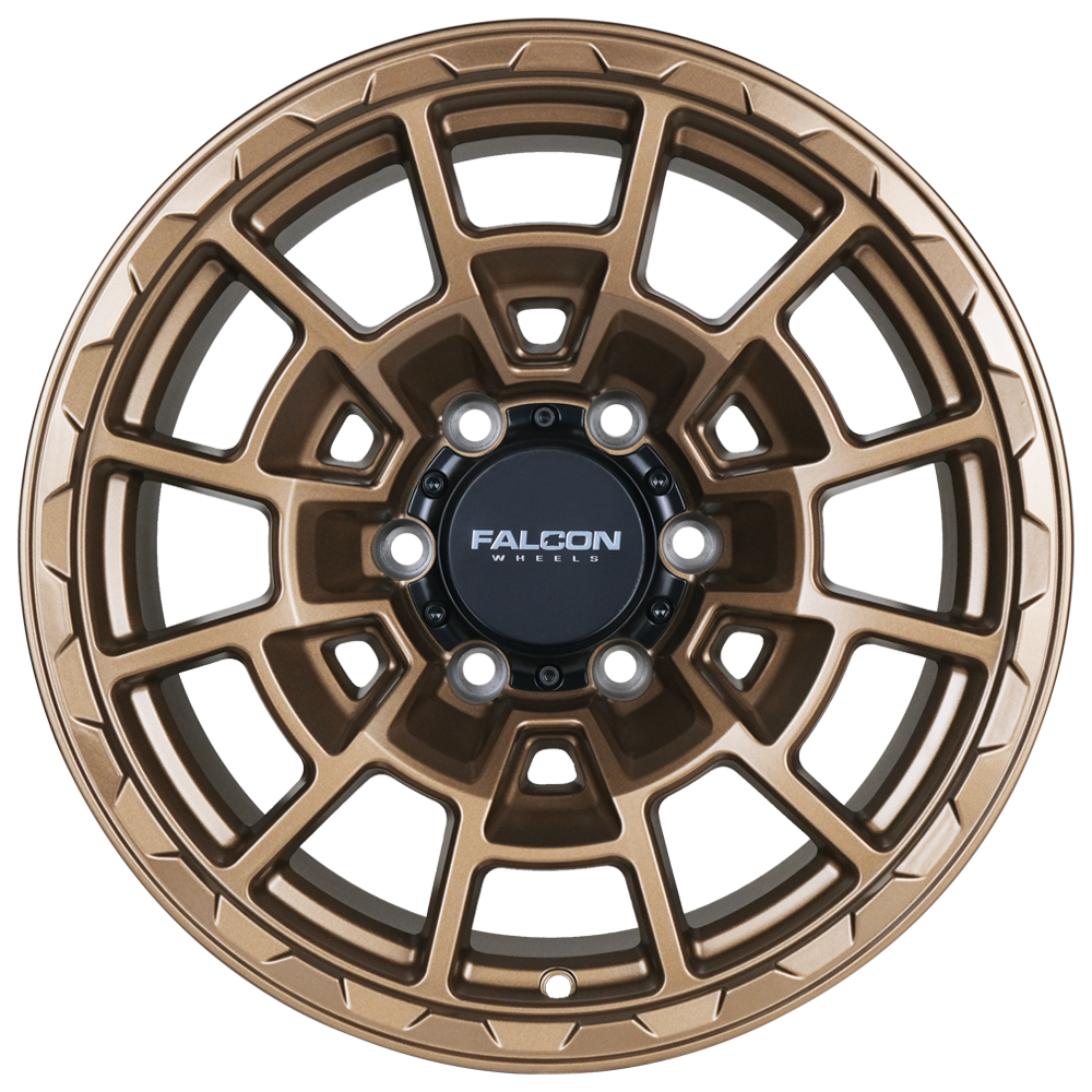 Falcon Wheels T4 17x9 in Matte Bronze - Roam Overland Outfitters