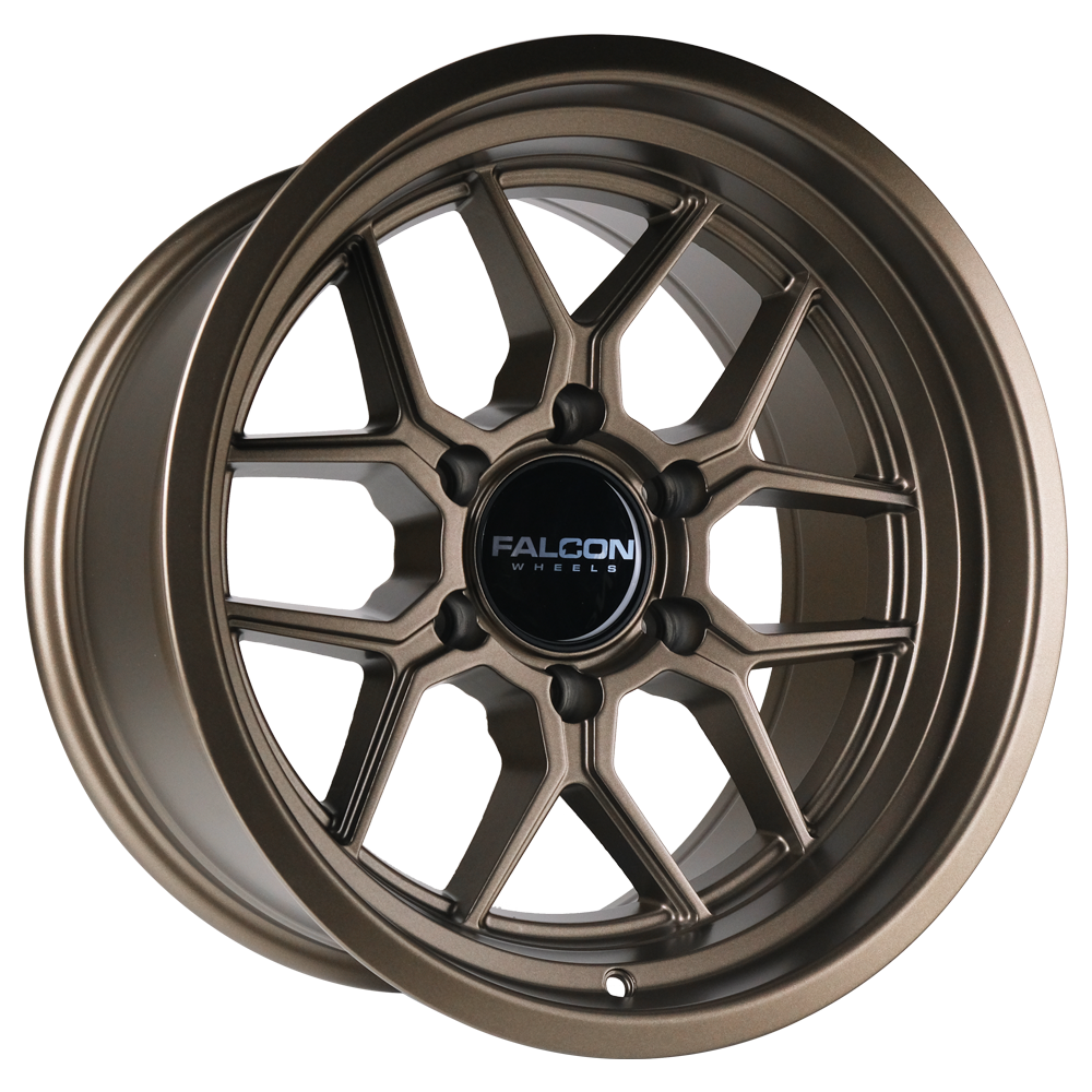 Falcon Wheels TX1 Apollo 17x9 Matte Bronze - Roam Overland Outfitters