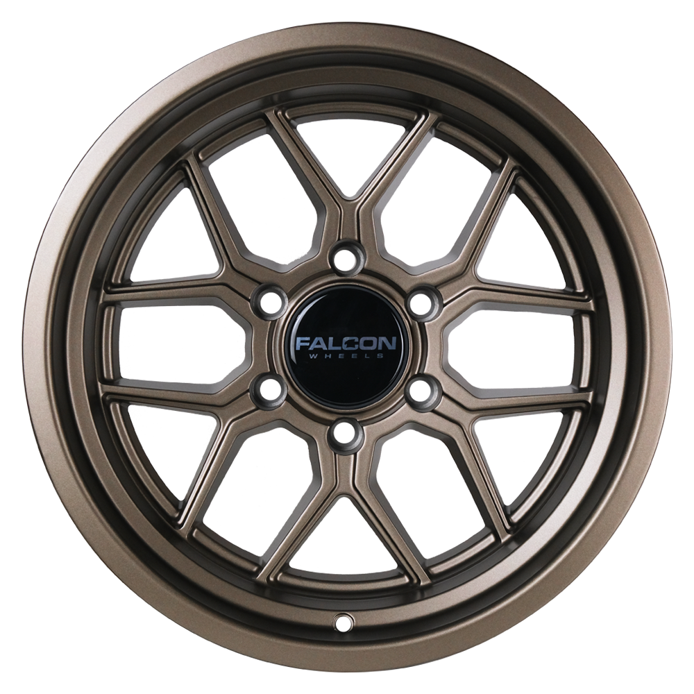 Falcon Wheels TX1 Apollo 17x9 Matte Bronze - Roam Overland Outfitters