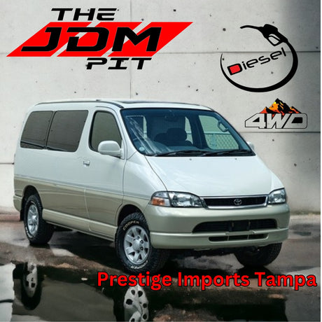 1997 Toyota Granvia 4x4 Diesel Van For Sale - Roam Overland Outfitters
