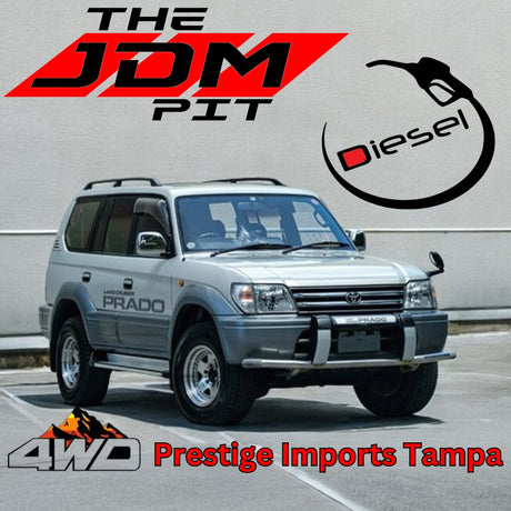 1996 JDM Toyota Landcruiser Prado TX Diesel For Sale - Roam Overland Outfitters