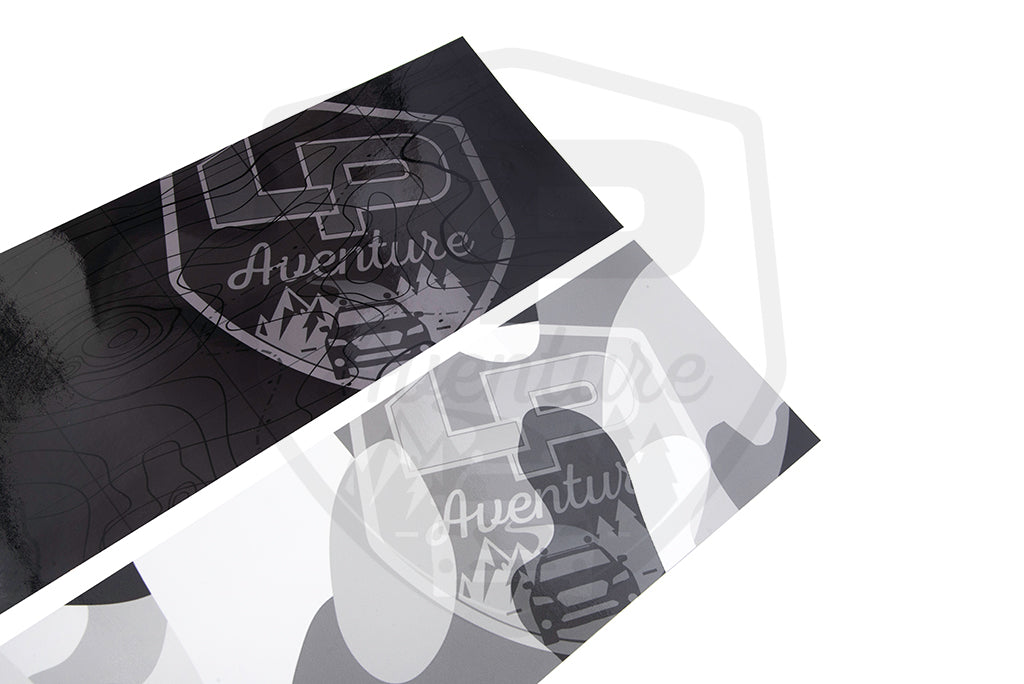 LP Aventure deflector stickers - OFF GRID - Roam Overland Outfitters