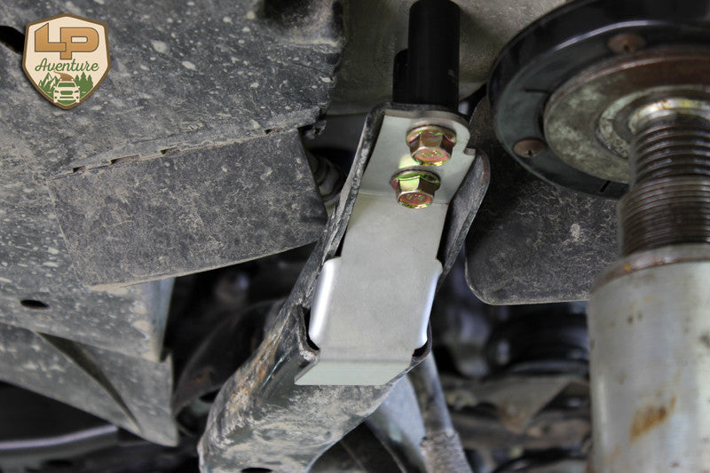 LP Aventure front subframe support plate guards - Roam Overland Outfitters