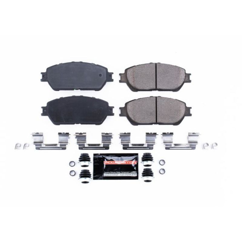 Power Stop 05-15 Toyota Tacoma Front Z23 Evolution Sport Brake Pads w/Hardware - Roam Overland Outfitters