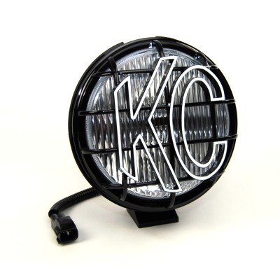 KC Hilites 6 in Apollo Pro Halogen - Single Light - 55W Fog Beam - Replacement for 97-04 Jeep TJ - Roam Overland Outfitters