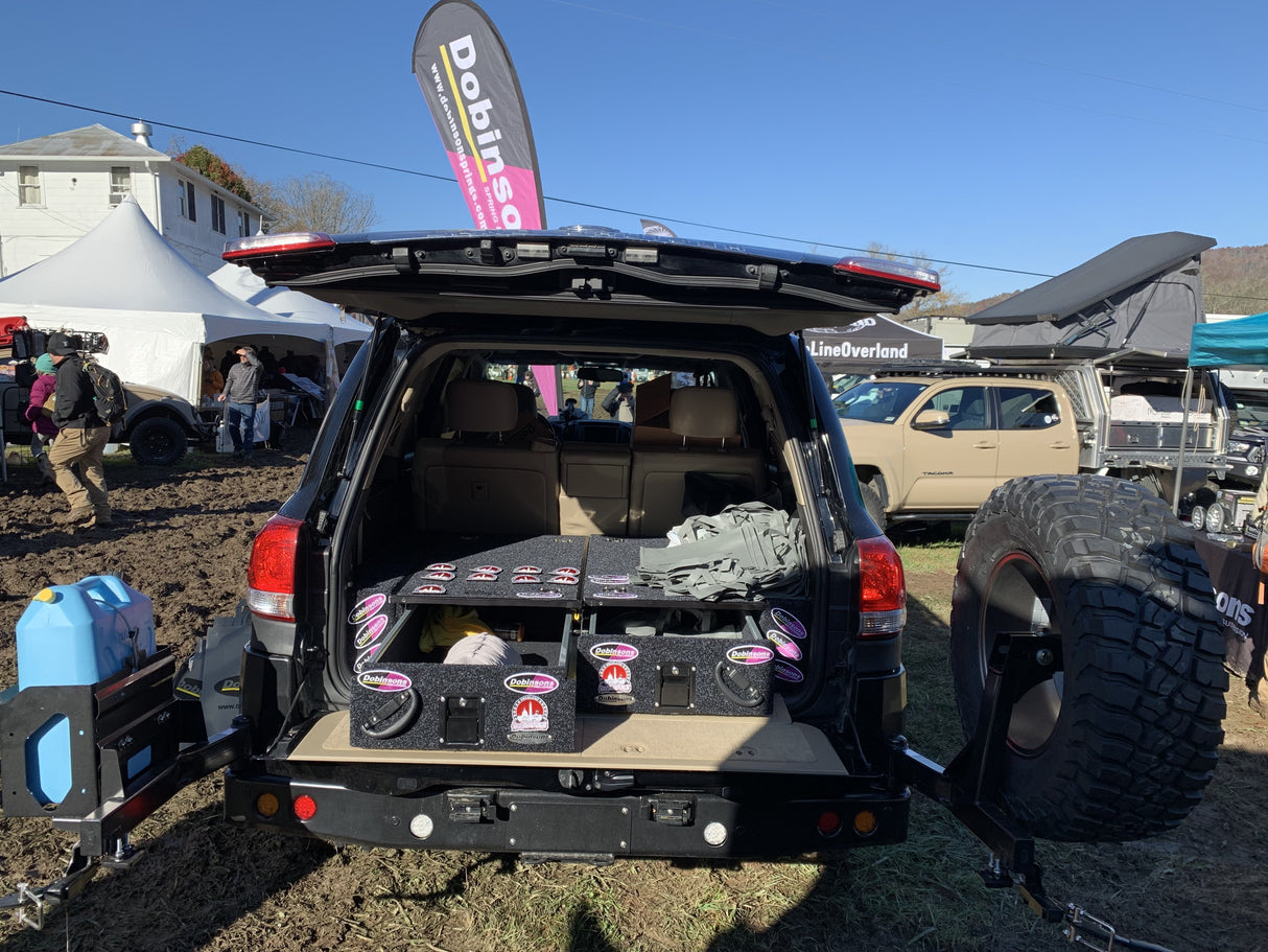 Dobinsons Rear Wing Kit for Lexus LX570 only works with rolling drawers(DW59-025K) - DW59-025K - Roam Overland Outfitters