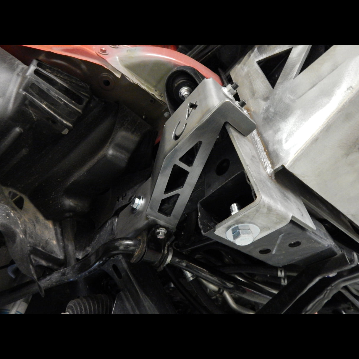 Tacoma Front Bumper Frame Support Brackets / 2nd Gen / 2005-2015 - Roam Overland Outfitters