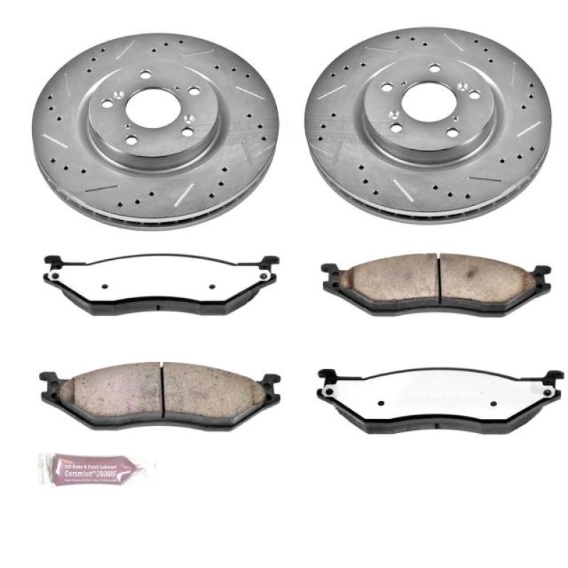 Power Stop 05-16 Ford F-450 Super Duty Front Z36 Truck & Tow Brake Kit - Roam Overland Outfitters