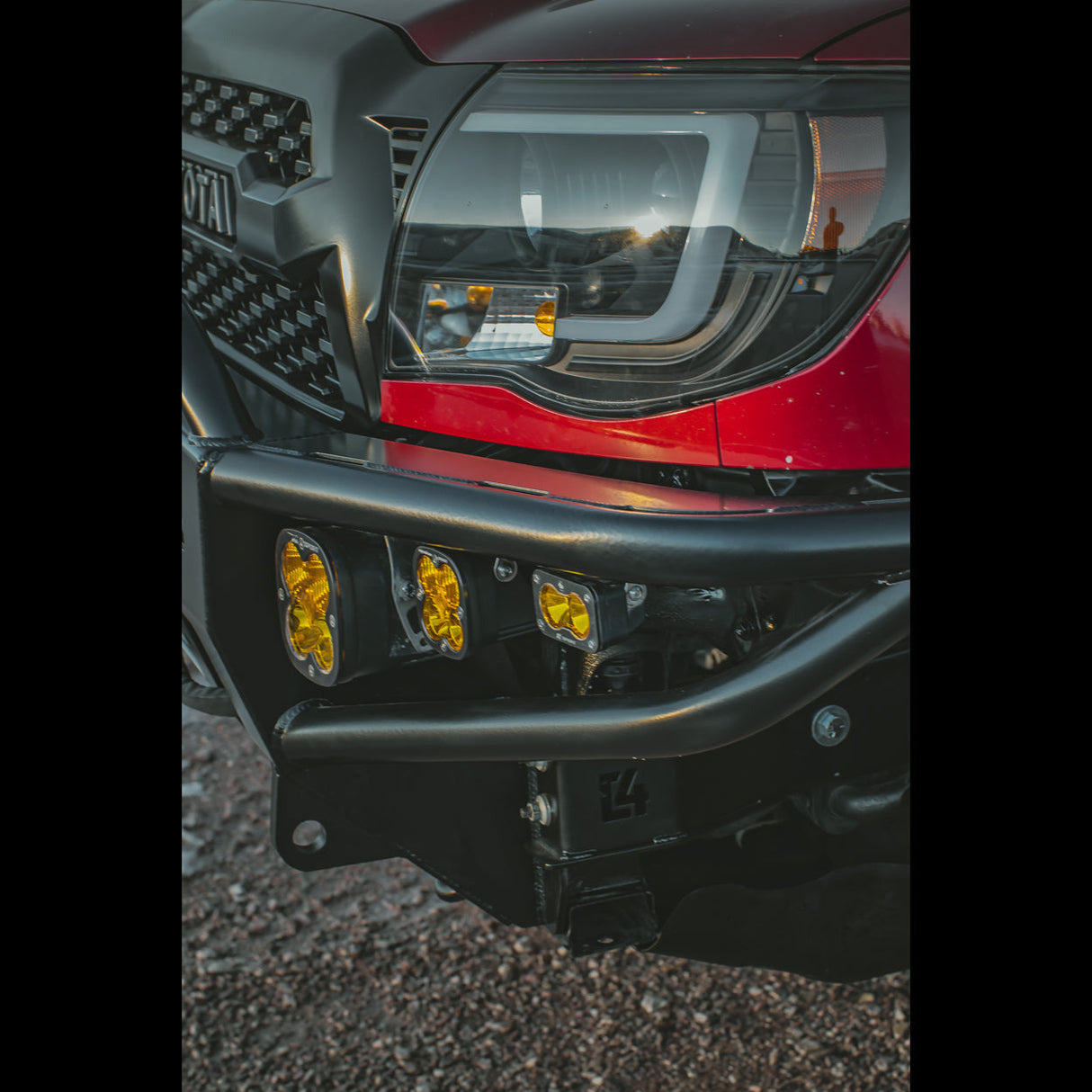 Tacoma Hybrid Front Bumper / 2nd Gen / 2005-2011 - Roam Overland Outfitters