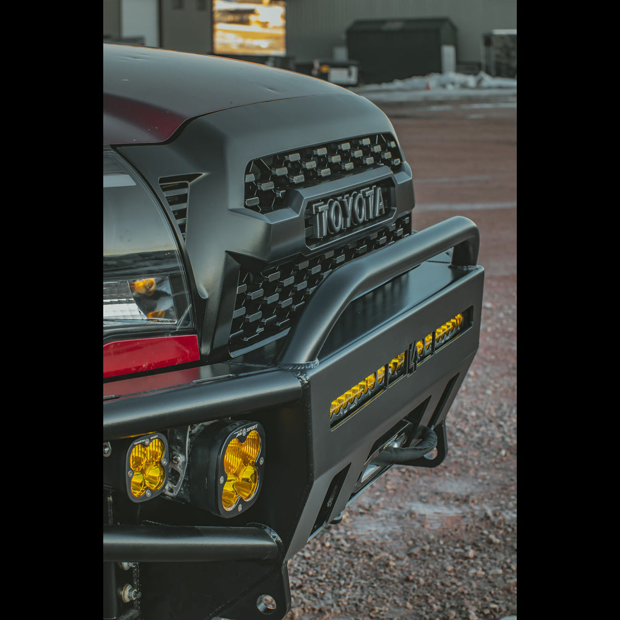 Tacoma Hybrid Front Bumper / 2nd Gen / 2005-2011 - Roam Overland Outfitters