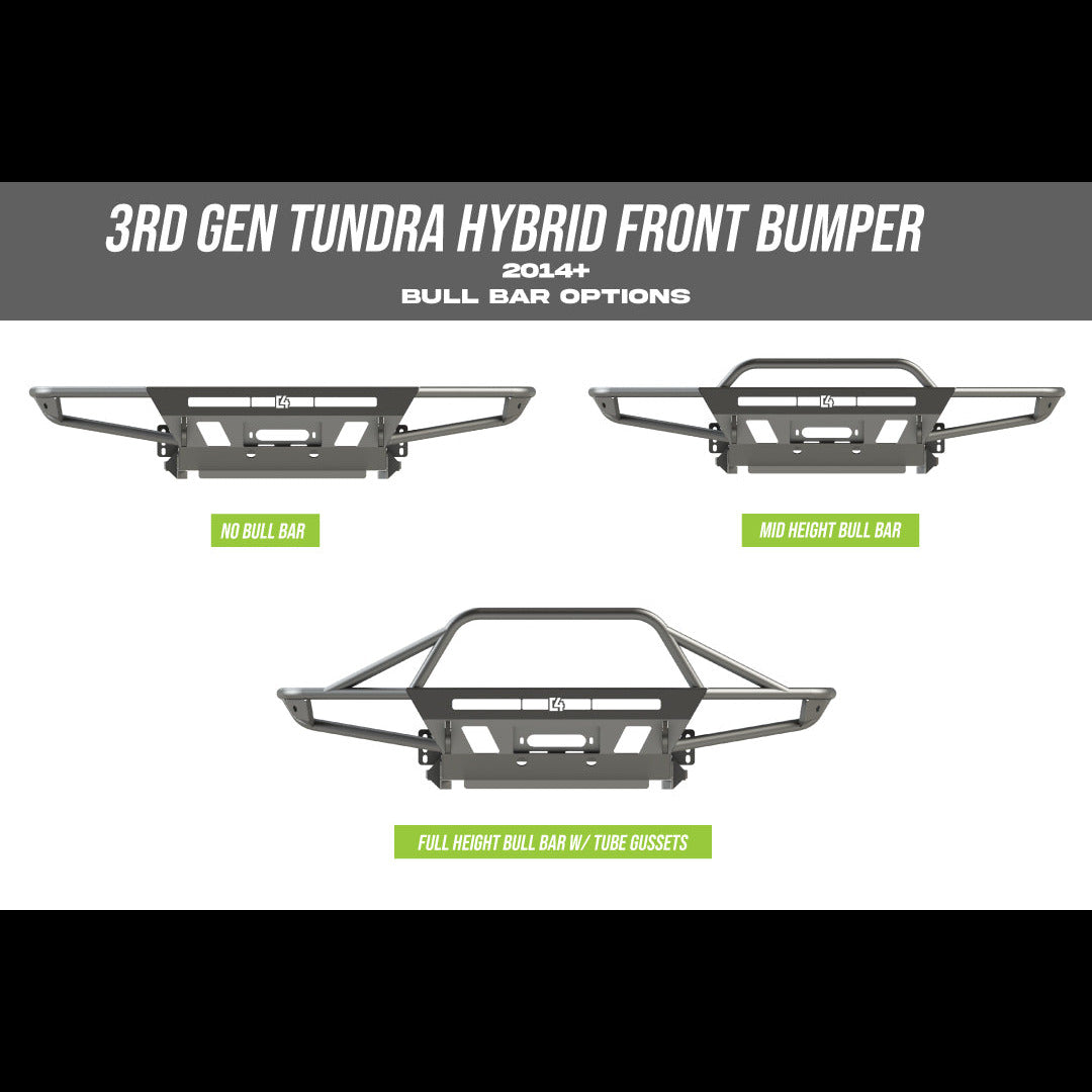 Tundra Hybrid Front Bumper / 2nd Gen / 2014-2021 - Roam Overland Outfitters