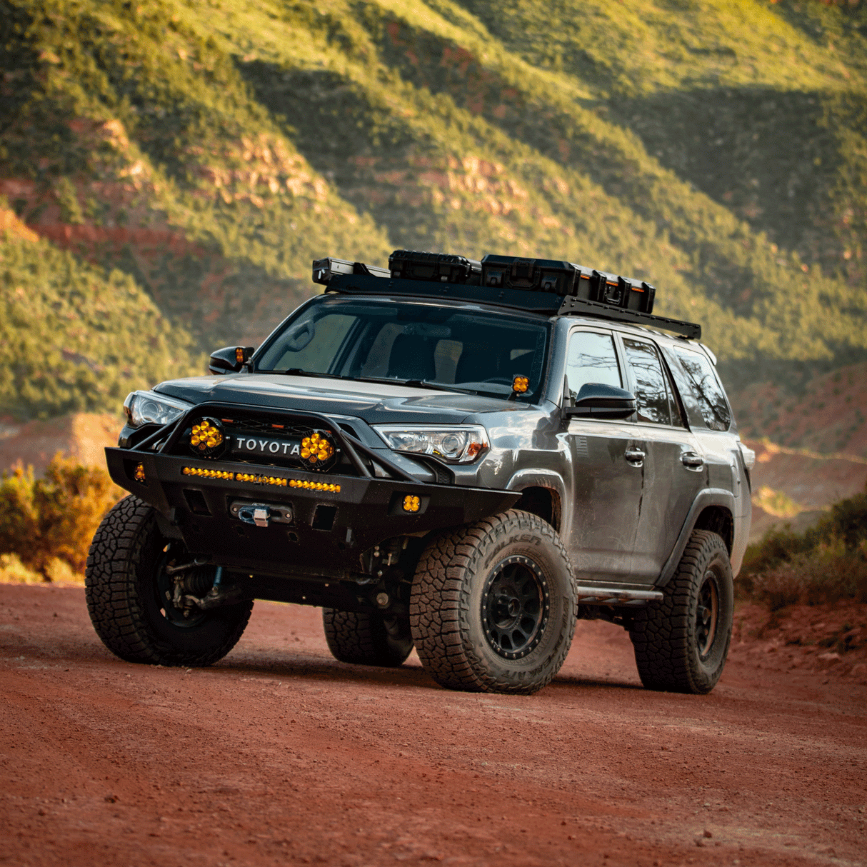 4Runner Overland Series Front Bumper / 5th Gen / 2014+ - Roam Overland Outfitters