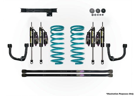 Dobinsons 2.5-3.0" MRR 3-Way Adjustable Lift Kit for Toyota Land Cruiser 100 Series / Lexus LX470 1998-2007 - DSSKITMRA75 - DSSKITMRA75 - Roam Overland Outfitters