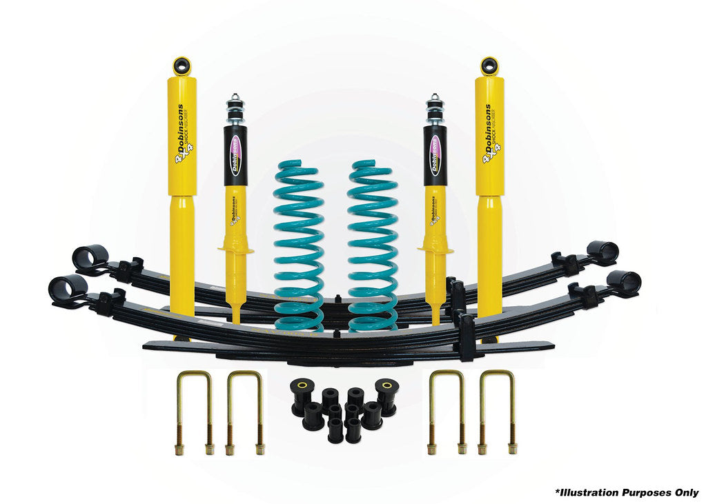 Dobinsons 2-2.5" Suspension Kit for Nissan Navara D40 2005 on - DSSKIT140 - DSSKIT140 - Roam Overland Outfitters
