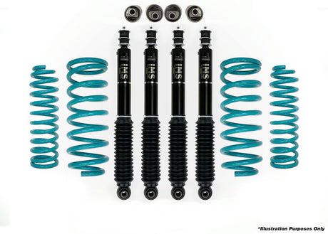 Dobinsons 4x4 1.5-2.5" IMS Lift Kit for Toyota Landcruiser 70 Series - LJ70, LJ72, LJ73, LJ77,  (RJ70, RJ73, KZJ 70/73 - 1994 on) 01/1990 to 05/1993 - Square Headlights - DSSKITIMS941 - DSSKITIMS941 - Roam Overland Outfitters
