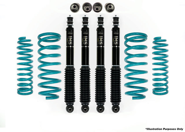 Dobinsons 4x4 1.5-2.5" IMS Lift Kit for Toyota Landcruiser 70 Series - LJ70, LJ72, LJ73, LJ77,  (RJ70, RJ73, KZJ 70/73 - 1994 on) 01/1990 to 05/1993 - Square Headlights - DSSKITIMS941 - DSSKITIMS941 - Roam Overland Outfitters