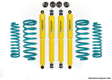 Dobinsons 4x4 1.5-2.5" Lift Kit for Toyota Landcruiser 70 Series - LJ70, LJ72, LJ73, LJ77,  (RJ70, RJ73, KZJ 70/73 - 1994 on) 01/1990 to 05/1993 - Square Headlights - DSSKIT941 - DSSKIT941 - Roam Overland Outfitters