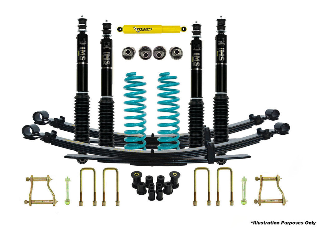 Dobinsons 4x4 IMS 1.5"-2.0" Suspension Kit Landcruiser 76 Series - FZJ76, HZJ76, VDJ76 04/2007 on - DSSKITIMS200 - DSSKITIMS200 - Roam Overland Outfitters