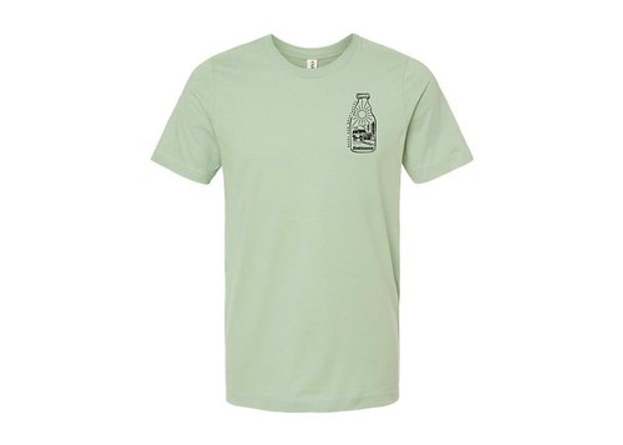 Dobinsons Beers and Backtracks Pacific Green / 76 Series Land Cruiser T-Shirt (PG00-2339) - Roam Overland Outfitters