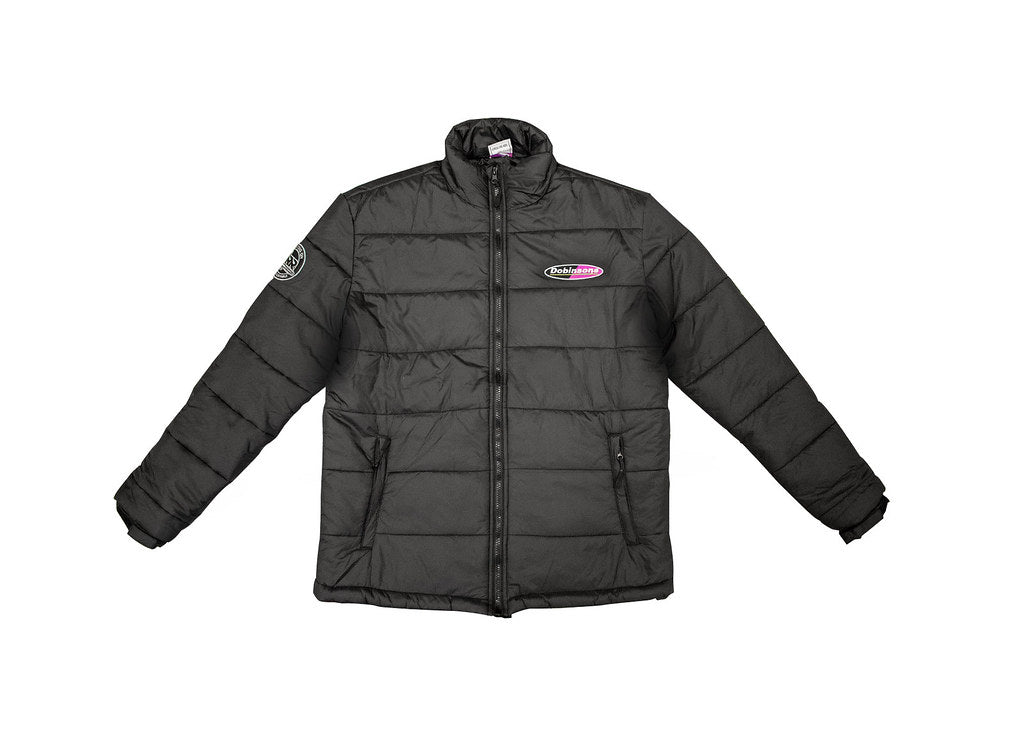 Dobinsons Black Logo Puffer Jacket  (PG00-2337) - PG00-2337 - PG00-2337 - Roam Overland Outfitters