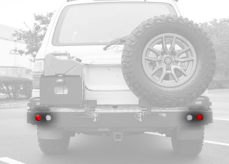 DOBINSONS 4 LED LIGHT KIT FOR REAR BUMPER (2 RED & 2 CLEAR) - MCCLGHTKT - Roam Overland Outfitters