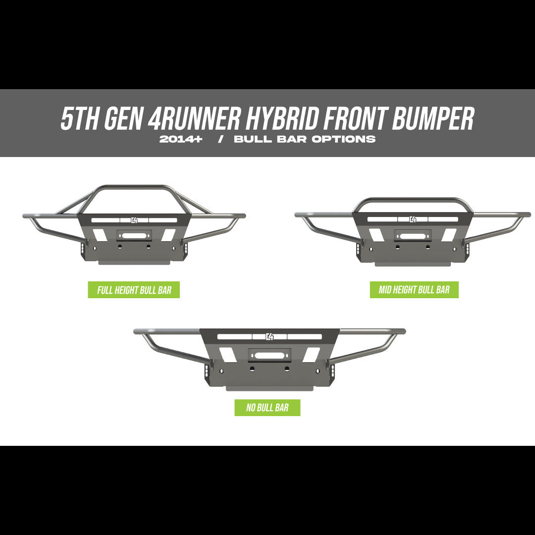 4Runner Hybrid Front Bumper / 5th Gen / 2014+ - Roam Overland Outfitters