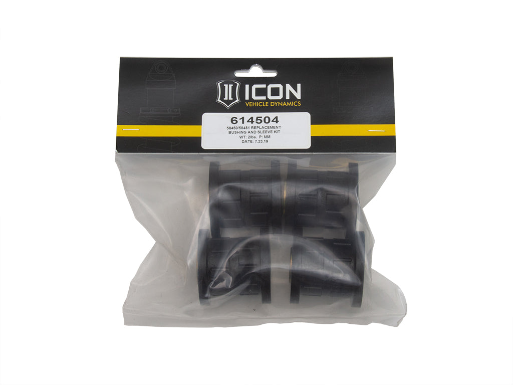 58450 / 58451 REPLACEMENT BUSHING AND SLEEVE KIT - Roam Overland Outfitters
