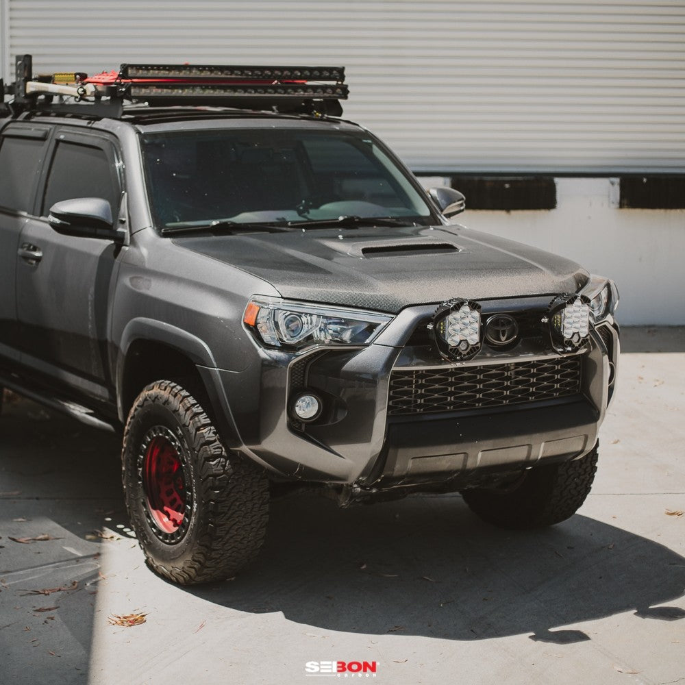 Seibon TR-Style Carbon Fiber Hood | Toyota 4Runner 2010-2021 - Roam Overland Outfitters