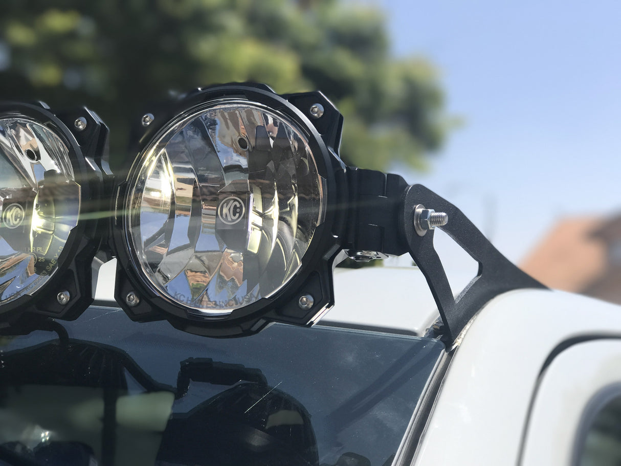 Bracket Set - 57 inch Pro6 Gravity? LED - Overhead Mount - Pair - for 15-20 Ford F150 / Raptor - Roam Overland Outfitters