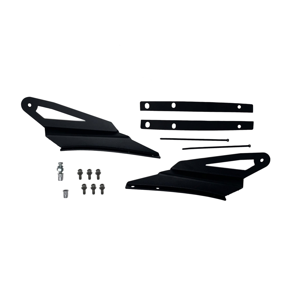 Bracket Set - Light Bar - Overhead Mount - Pair - for 05-22 Toyota Tacoma Reg Ext Cab - Roam Overland Outfitters