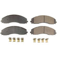 Power Stop 17-19 Ford F-450 Super Duty Front Z17 Evolution Ceramic Brake Pads w/Hardware - Roam Overland Outfitters