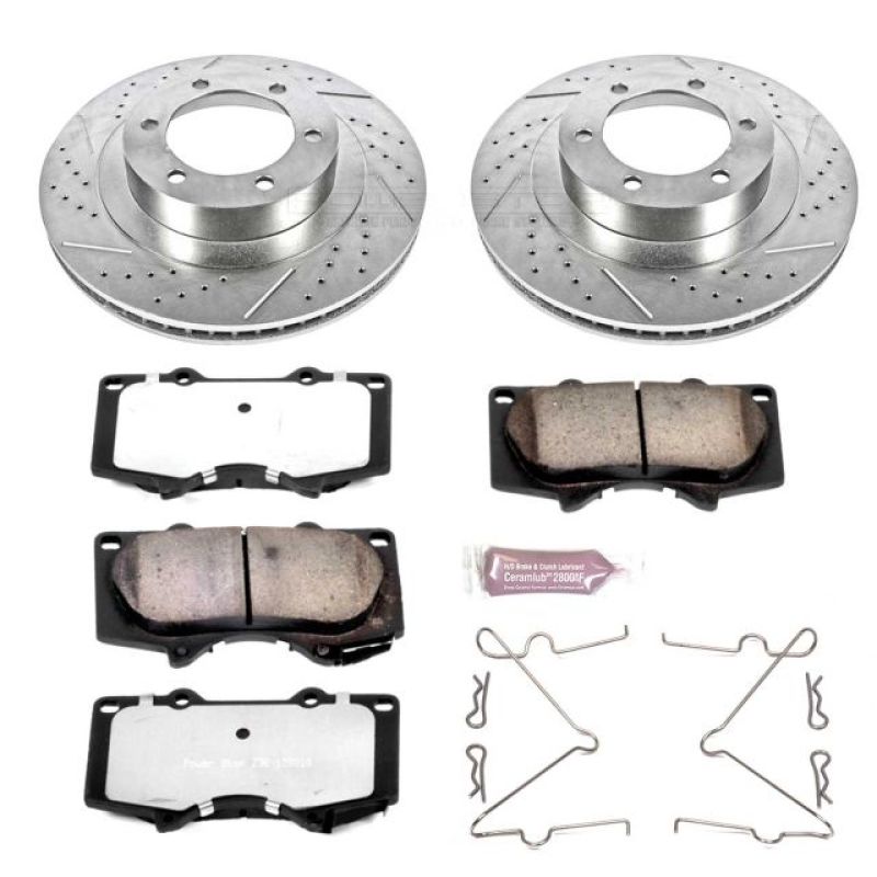 Power Stop 03-09 Lexus GX470 Front Z36 Truck & Tow Brake Kit - Roam Overland Outfitters