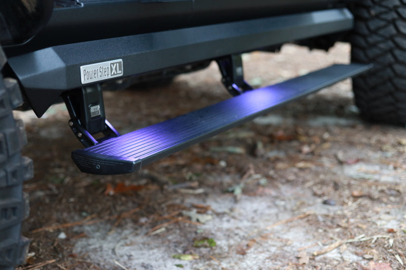 AMP Research 2007-2017 Toyota Tundra Extended Crew Cab (Plug N Play) PowerStep XL - Black - Roam Overland Outfitters