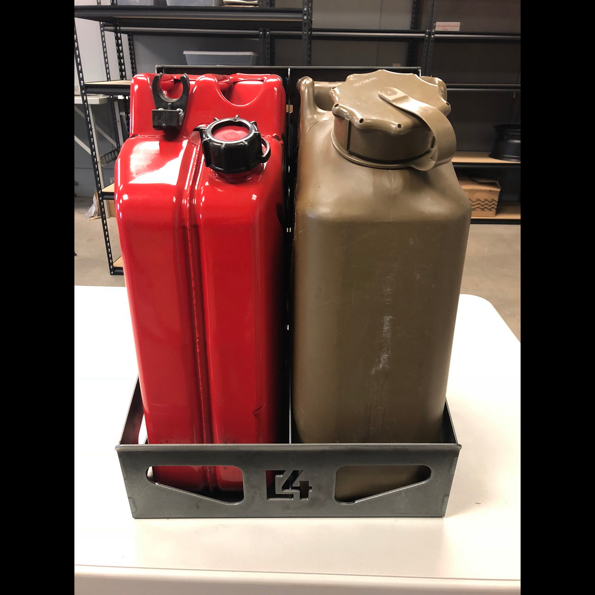 Dual Jerry Can Carrier - Roam Overland Outfitters