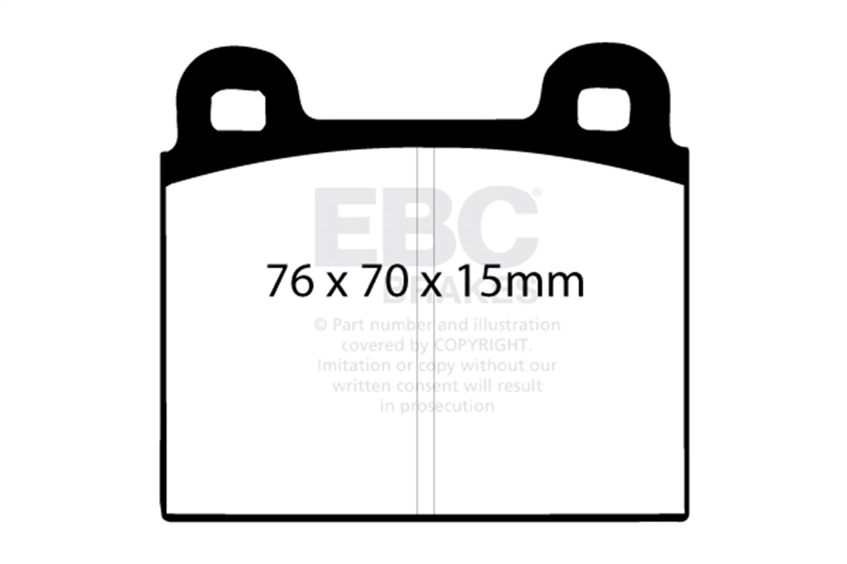 EBC Brakes UD045 Ultimax OEM Replacement Brake Pads - Roam Overland Outfitters