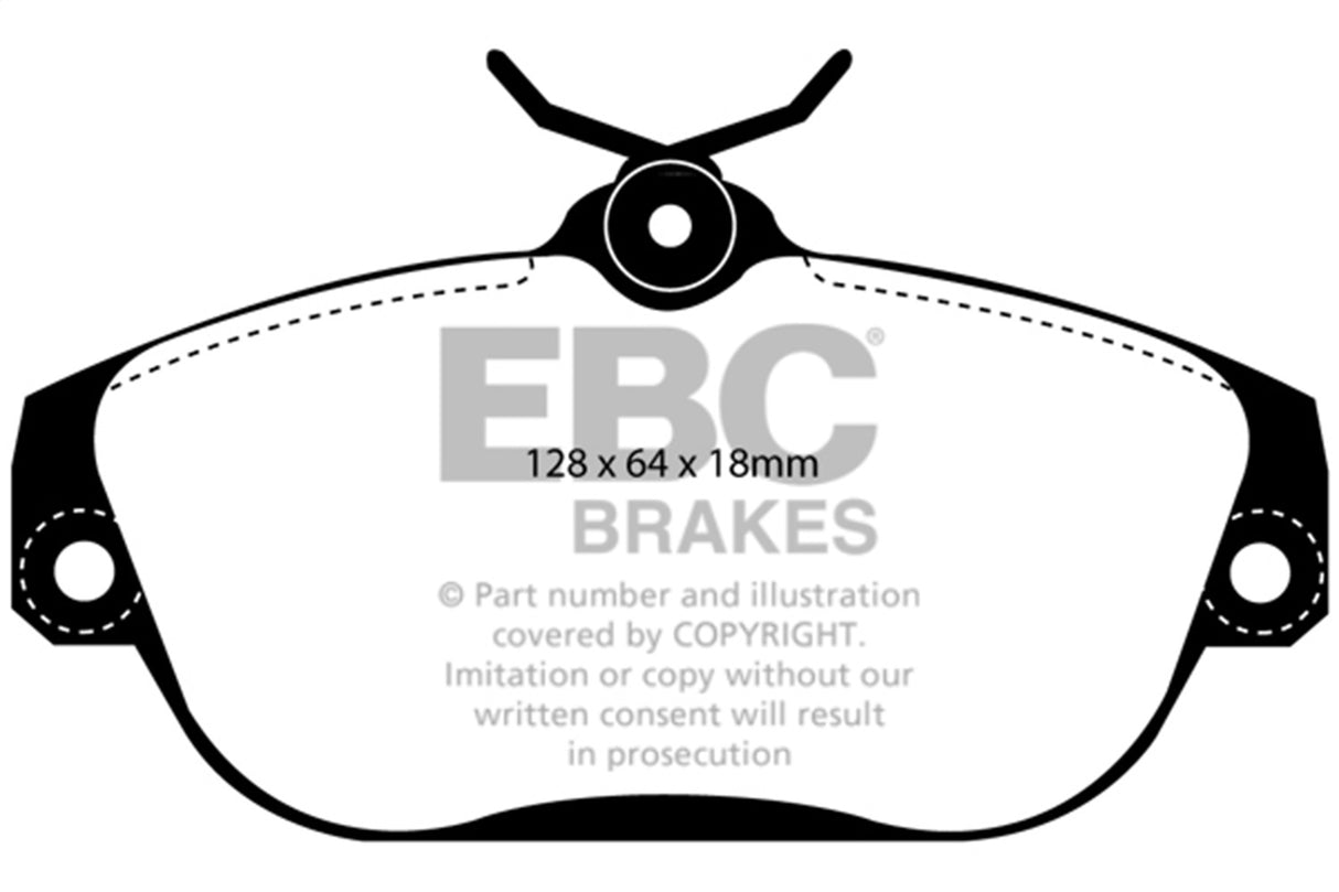 EBC Brakes UD634 Ultimax OEM Replacement Brake Pads - Roam Overland Outfitters