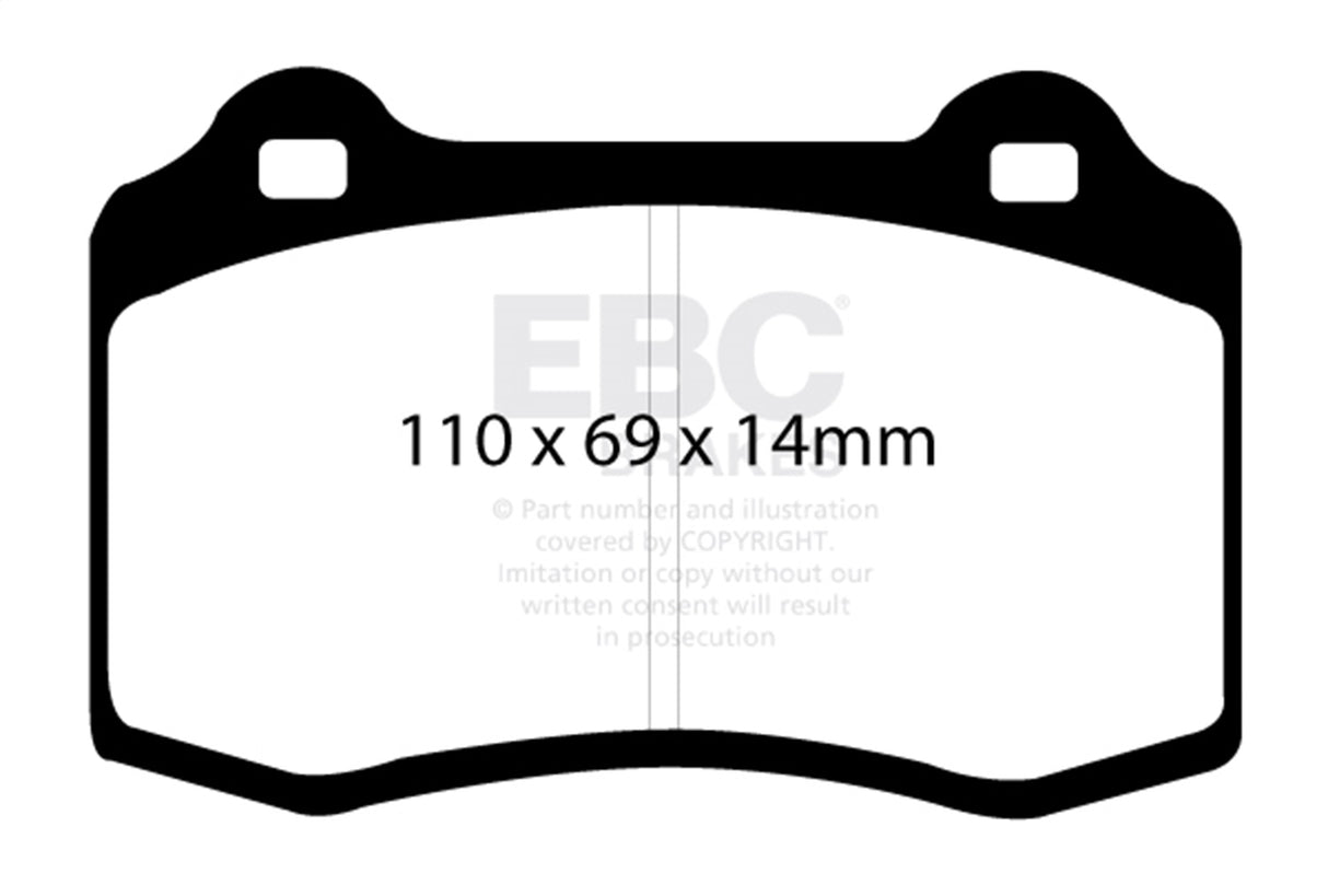 EBC Brakes UD592 Ultimax OEM Replacement Brake Pads - Roam Overland Outfitters