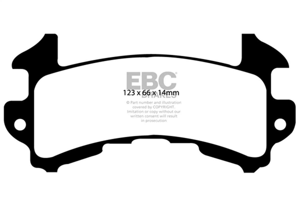 EBC Brakes UD154 Ultimax OEM Replacement Brake Pads - Roam Overland Outfitters