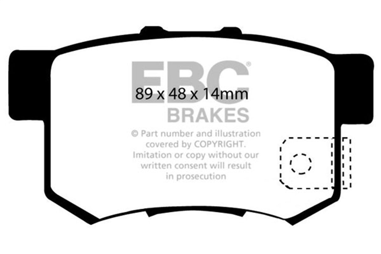 EBC Brakes UD537 Ultimax OEM Replacement Brake Pads - Roam Overland Outfitters