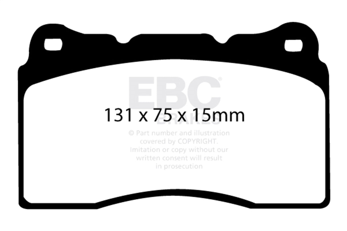 EBC Brakes UD1050 Ultimax OEM Replacement Brake Pads - Roam Overland Outfitters
