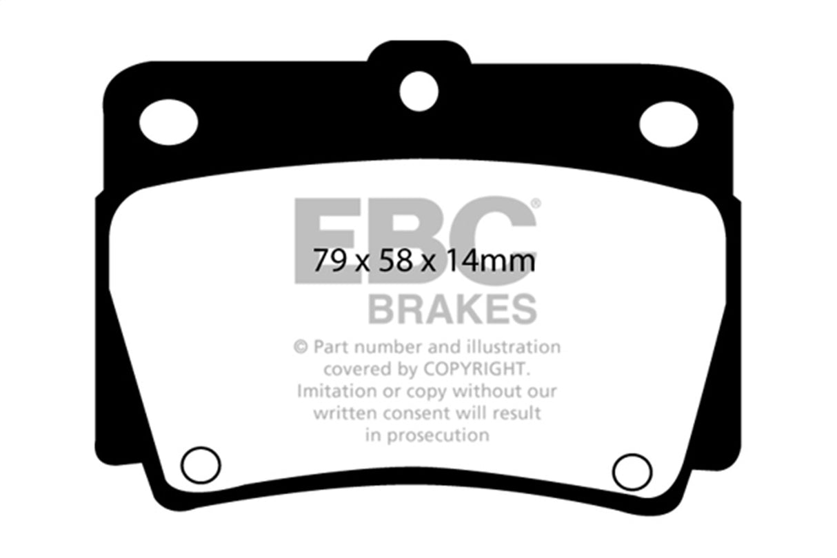 EBC Brakes UD733 Ultimax OEM Replacement Brake Pads - Roam Overland Outfitters